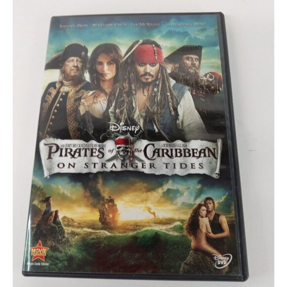 Pirates of the Caribbean DVDs On Stranger Tides & The Curse of the Black Pearl - Picture 3 of 9